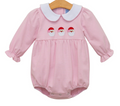 Santa Trio Bubble- Pink