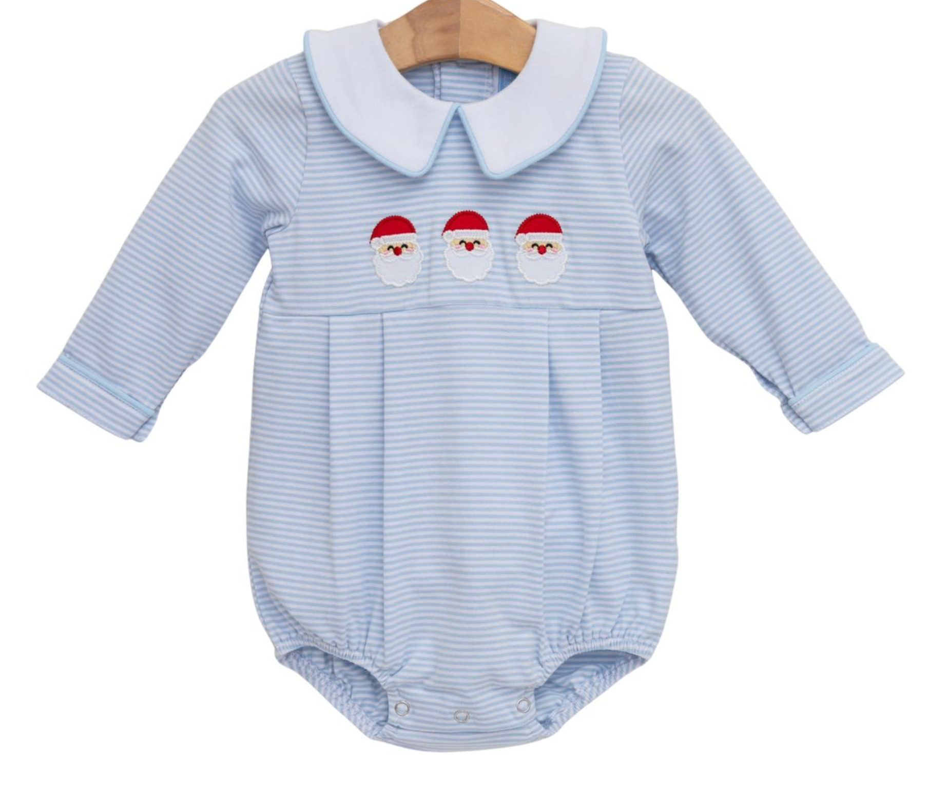 Santa Trio Bubble- Blue