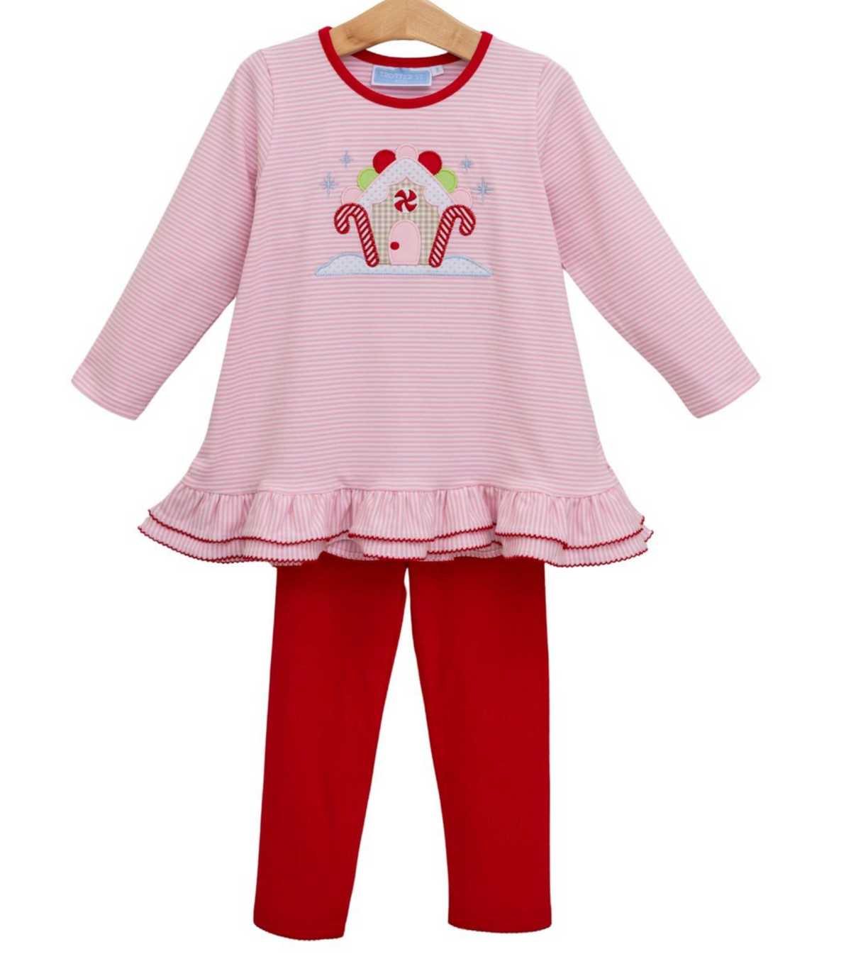 Gingerbread House Pant Set