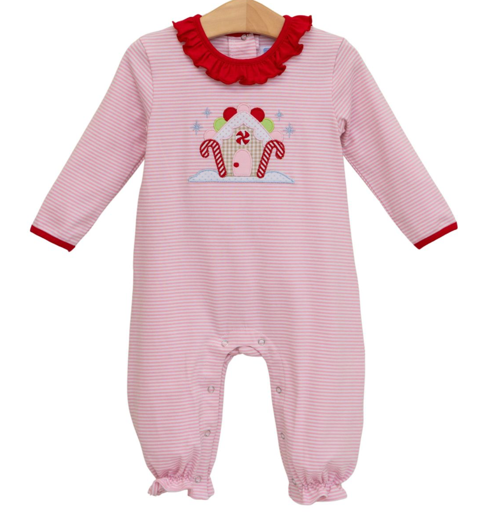 Gingerbread House Romper
