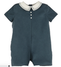 Navy Corduroy Romper