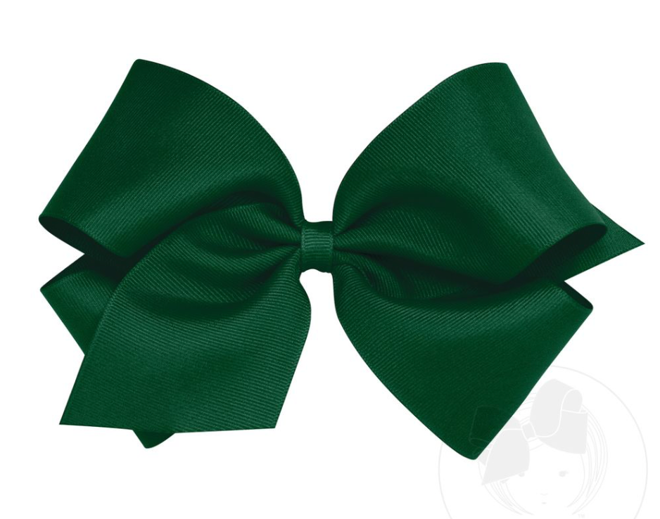 Forest green King Bow