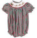 Night Before Christmas Bishop Short Romper