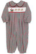 Night Before Christmas Dressy Long Romper