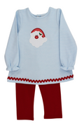 Santa Face Tunic Pant Set