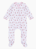Jolly Ribbons Zip Footie