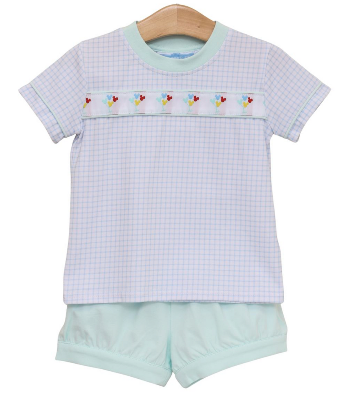 Magical Balloons Banded Short Set