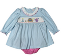 Princess Ball Smocked Skirted Bubble