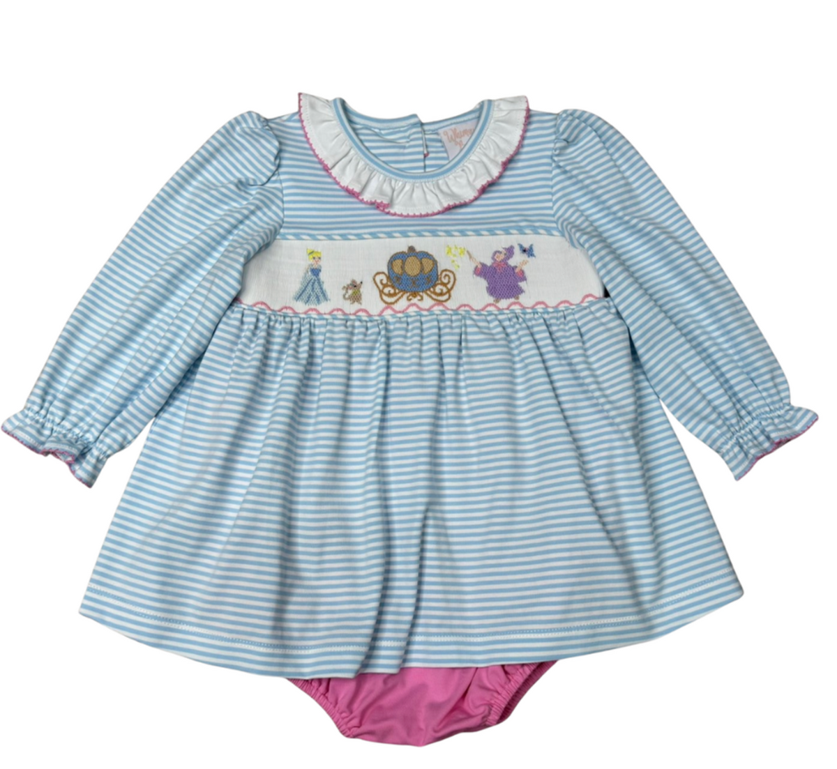 Princess Ball Smocked Skirted Bubble