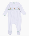 Mallard Moments Smocked Footie