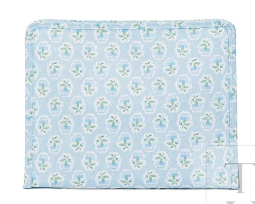 Large Roadie- Petite Fleur Blue