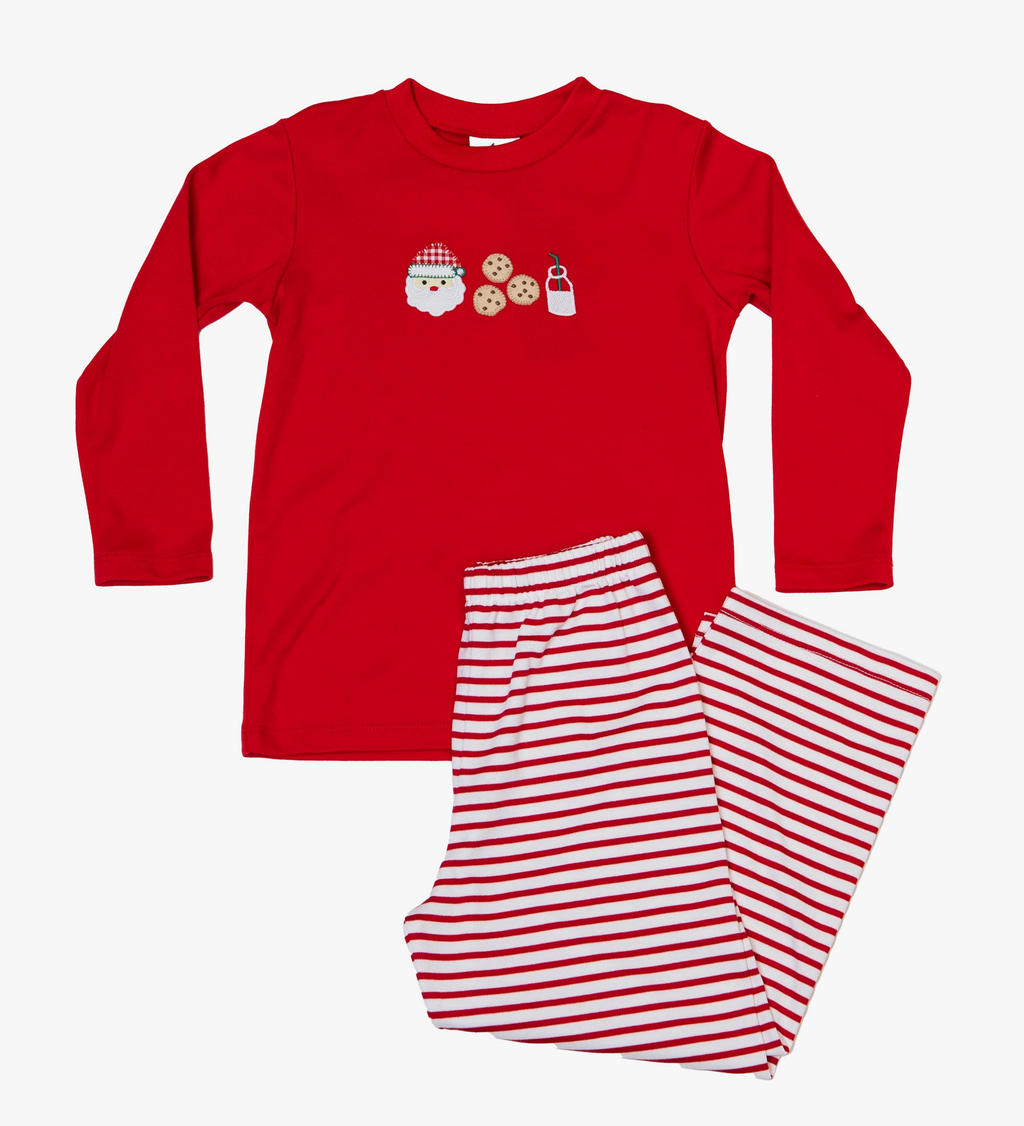 Santa Cookie Applique Pant Set