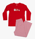 Santa Cookie Applique Pant Set