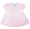 Lace Inlay Pleated Daygown