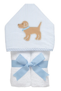 Puppy Everykid Towel- Blue