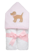 Puppy Everykid Towel- Pink