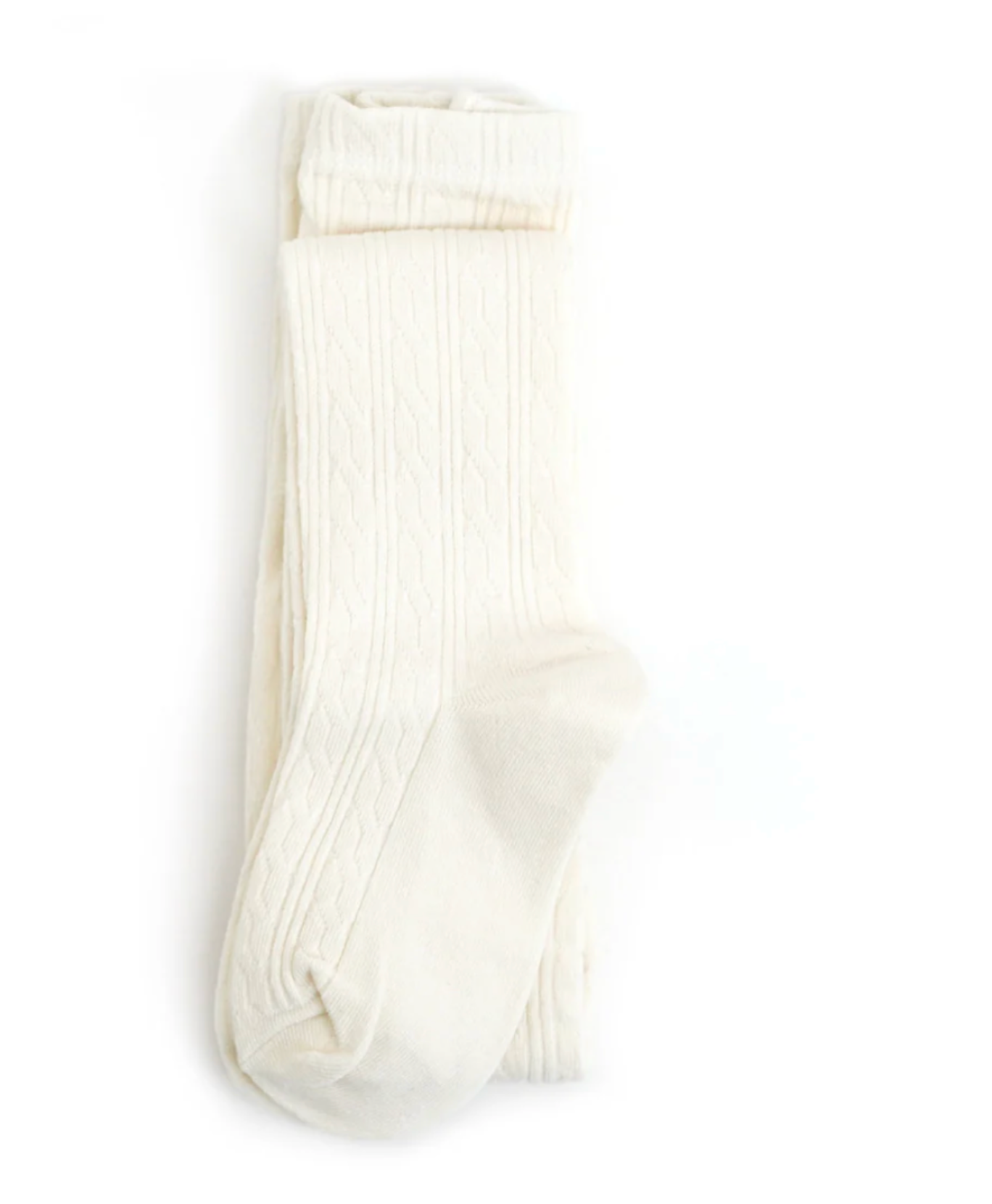 Ivory School Uniform Cable Tights