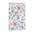 Blue Chinoiserie Bows Holly and Candy Cane Wrapping Paper