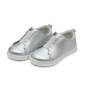 Phoebe Elastic Slip On Silver